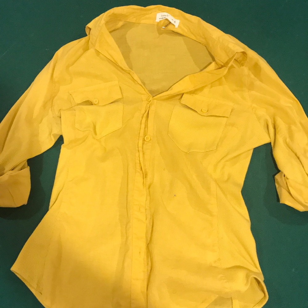 Yellow blouse